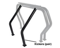 GoRhino Bed Bar Kicker Bars Behind Wheel Wells 73-18 Dodge Ram GoRhino Bed Bar Kicker Bars Behind Wheel Wells 73-18 Dodge Ram
